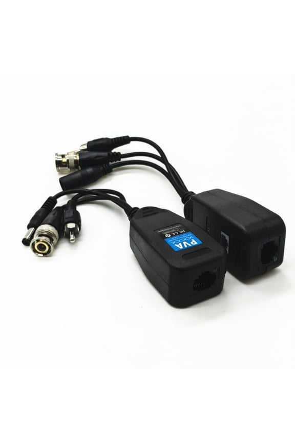 RJ45 CCTV Video Transceiver Coax BNC Supply Power Connectors For HDCVI HDTVI AHD High Definition Camera Accessories