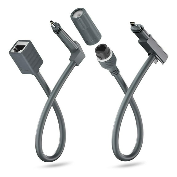 RJ45 Cable Connector Two Ways High Compatibility for Mini Satellite