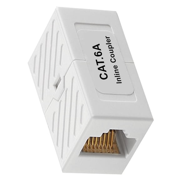 RJ45 Cat6 Cat6A Ethernet Coupler Cable Extension Adapter Networking Connection