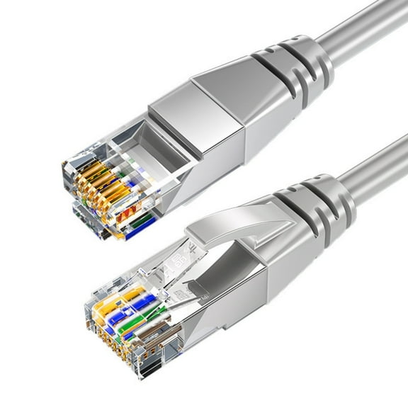 RJ45 Cat6 Internet Cable Shielded Cable Internet Cable for Modem and Gaming RJ45Connector for Electronic Device