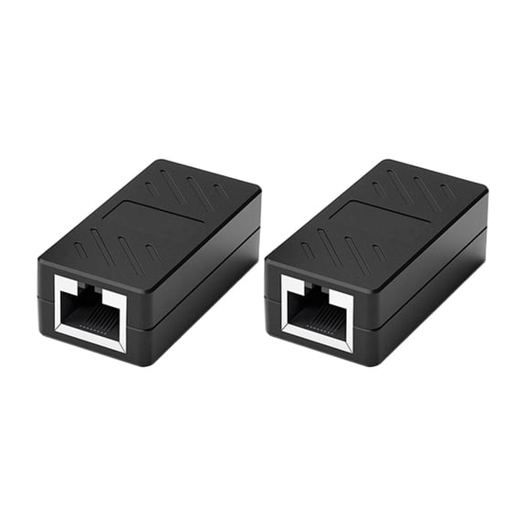 RJ45 Coupler Gigabit Ethernet Extender Adapter Supports Cat7 Cat6 Cat5e Cat5 Cable For Home Office Networking Expansion