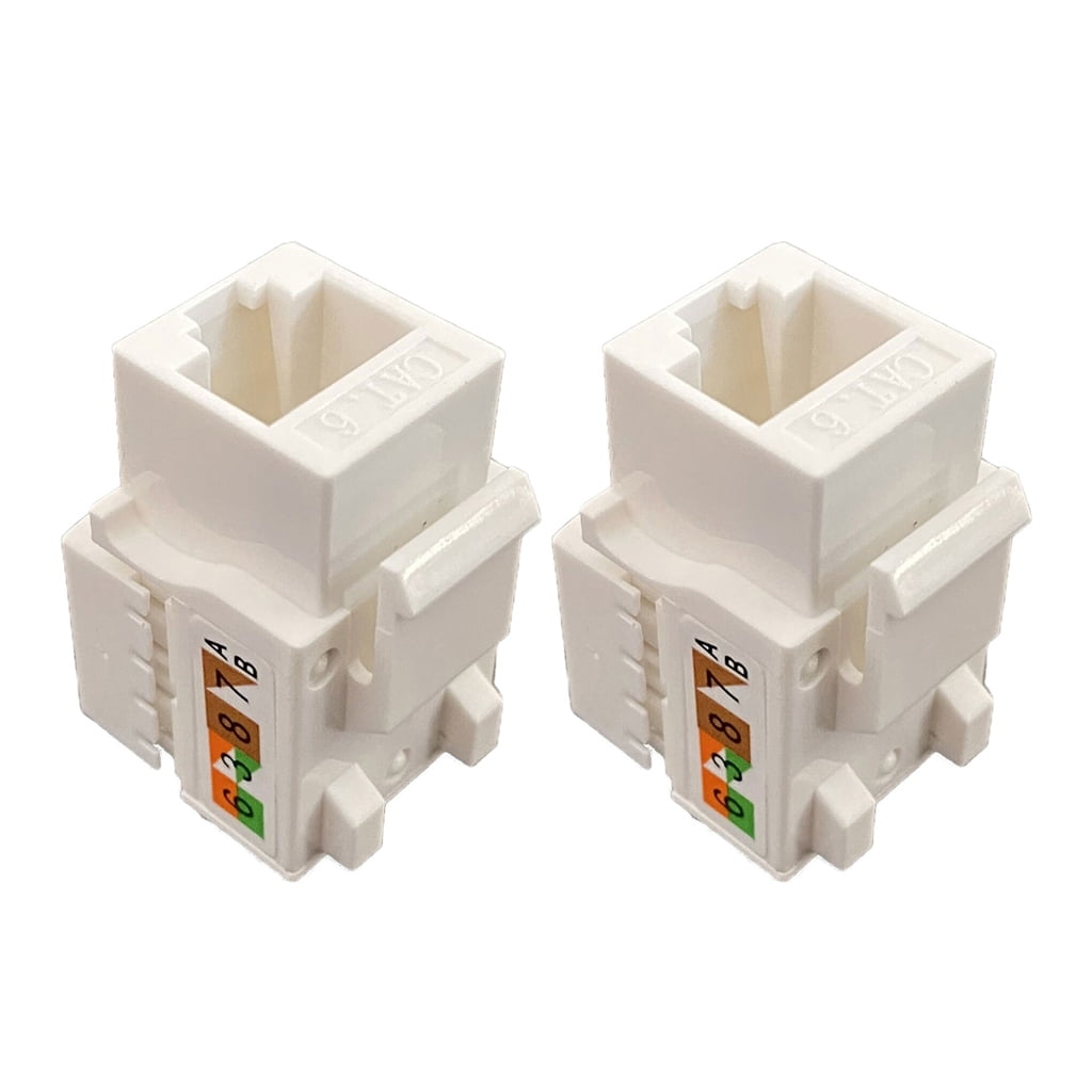RJ45 Coupler Inline Adapter Keystone, Network Connector for Cat6 Cable ...