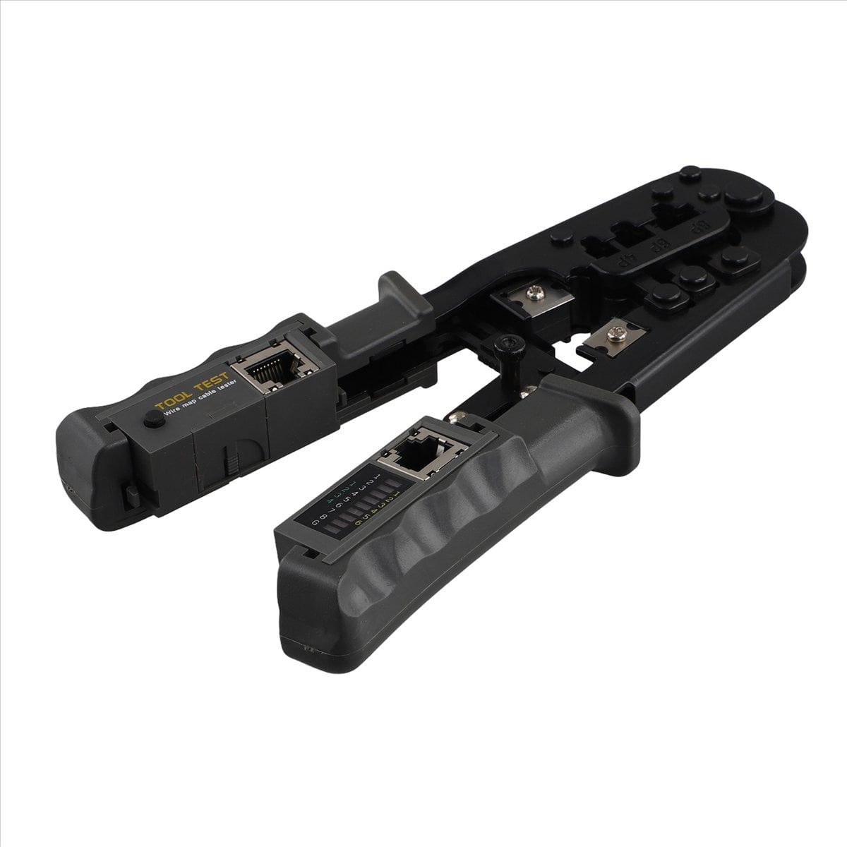 RJ45 Crimper Network Lan Cable Tester Cutting Tool for Cat7 Cat6 Cat5 ...