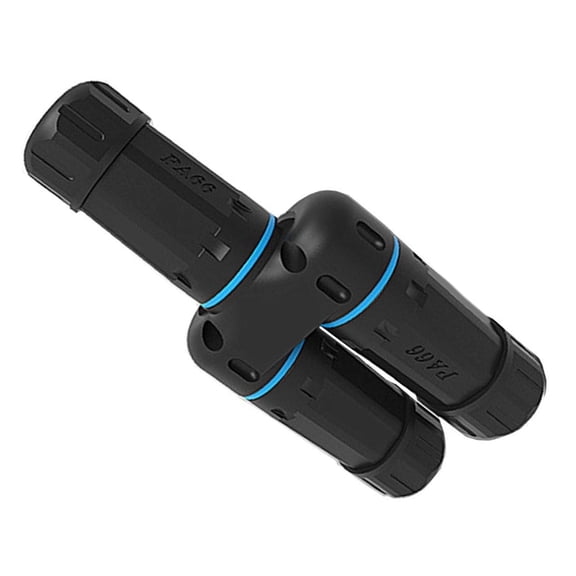 RJ45 Ethernet Splitter Adapter for CAT6 Gigabit Networking Cable IP68 Waterproof Protections Outdoor Use Stable Work