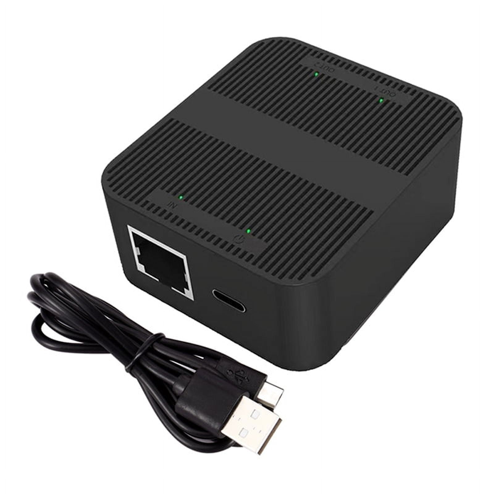 RJ45 Gigabit Switch Splitter 1000Mbps Network Cable Selector