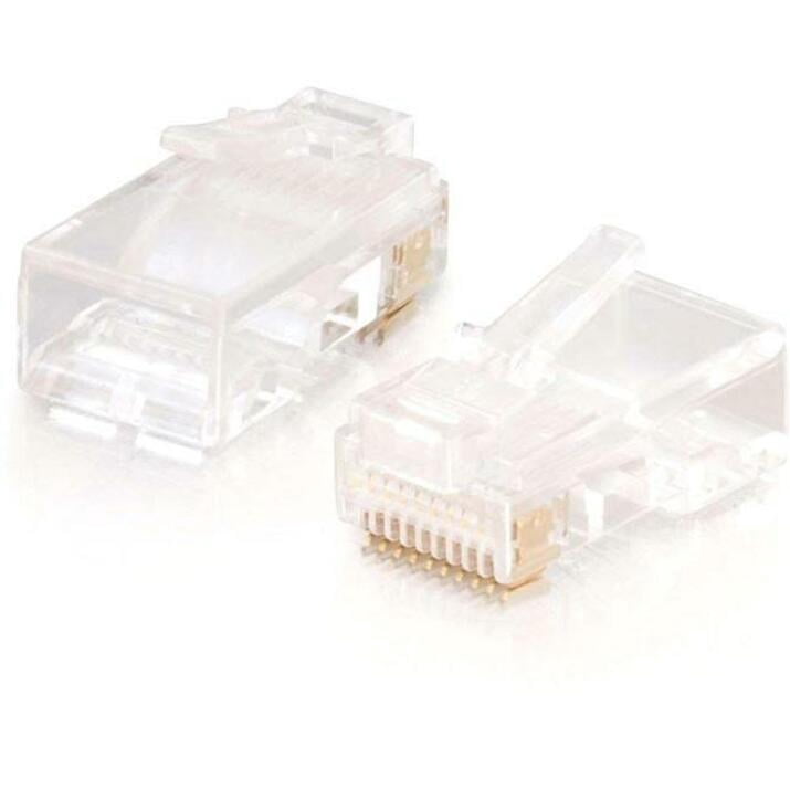 C2G - RJ45 10X10 MODULAR PLUG FOR ROUND STRANDED CABLE - Walmart.com