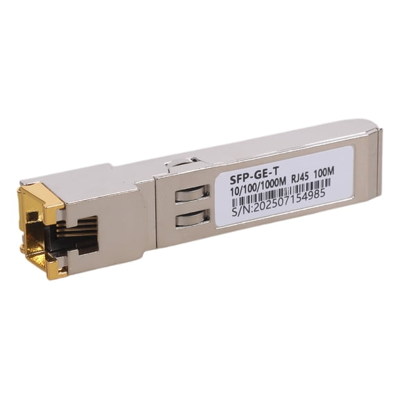 RJ45 Module Ethernet Coppers Transceiver RJ45 Gigabit Converters 10/100/1000M Transceiver Adapter