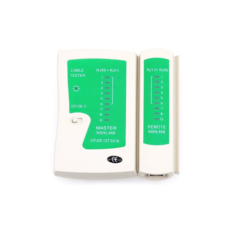  RJ45 Network Cable Tester for LAN Phone RJ45/RJ11/RJ12/CAT5/CAT6/CAT7