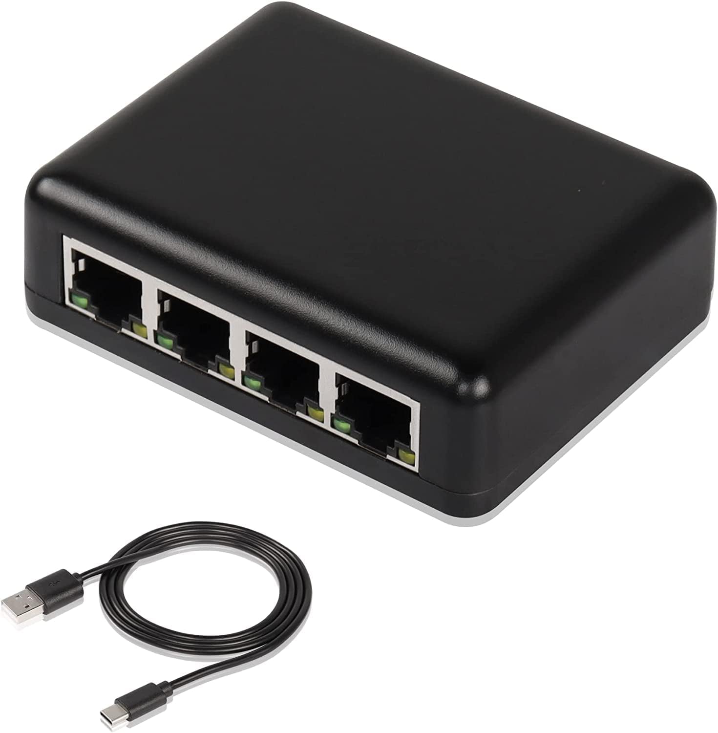 RJ45 Network Splitter Adapter Gigabit,1000Mbps Ethernet Cable Splitter ...