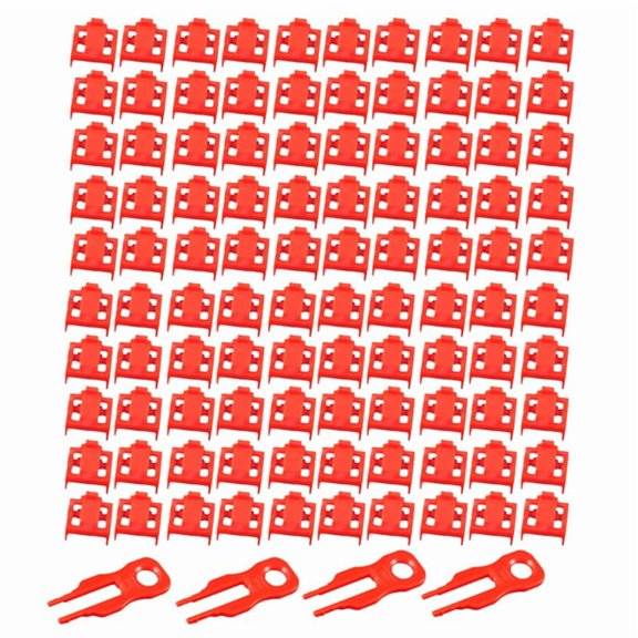 RJ45 Port Lock Kit with Key Ethernet Port Security Blocker, Anti Dust Cap Protector for Router & Computer Ports,Red,1 x RJ45 Port Lock Kit,Red