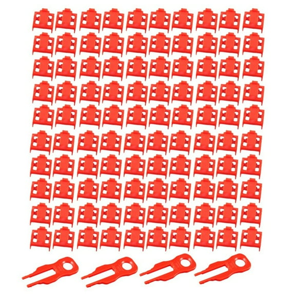 RJ45 Port Lock Kit with Key Ethernet Port Security Blocker, Anti Dust Cap Protector for Router & Computer Ports,Red,1 x RJ45 Port Lock Kit,Red