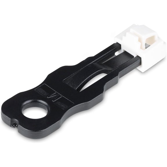 RJ45 Port Locks - 10 Pack w/Security Key, Locking RJ45 Port Blocker/Dust Cover, Reusable Ethernet Port Protector