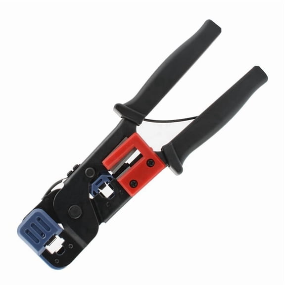 RJ45 RJ11 Crimp Tool with Cable Stripper - RJ45+RJ11 Strip & Crimp Tool - Crimp Tool, TAA (RJ4511TOOL)