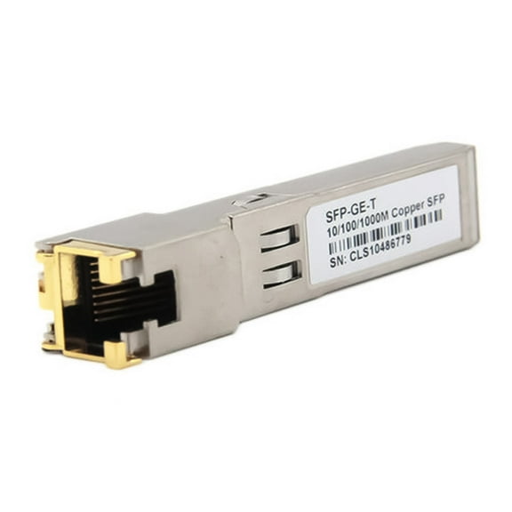 RJ45 SFP Copper Module RJ45 Port Transceiver 10/100/1000M RJ45 RJ45 SFP Gigabit Module Ethernet Port Adapter