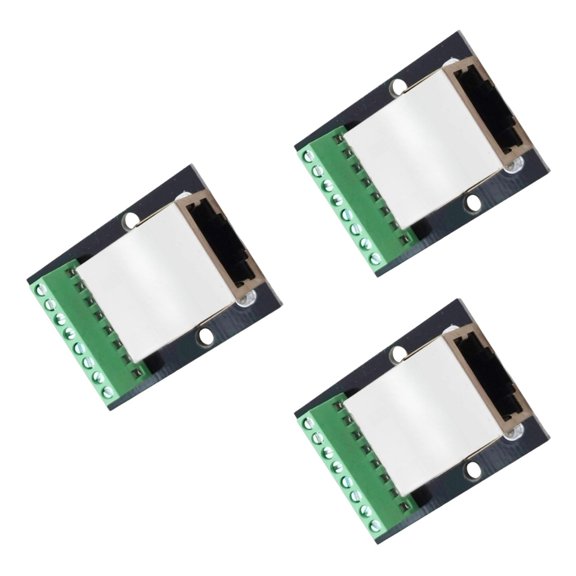 RJ45 Shielded Terminal Block Board 2.54mm Pitching Screw Connector Board For Networking Equipment Adapter Terminal