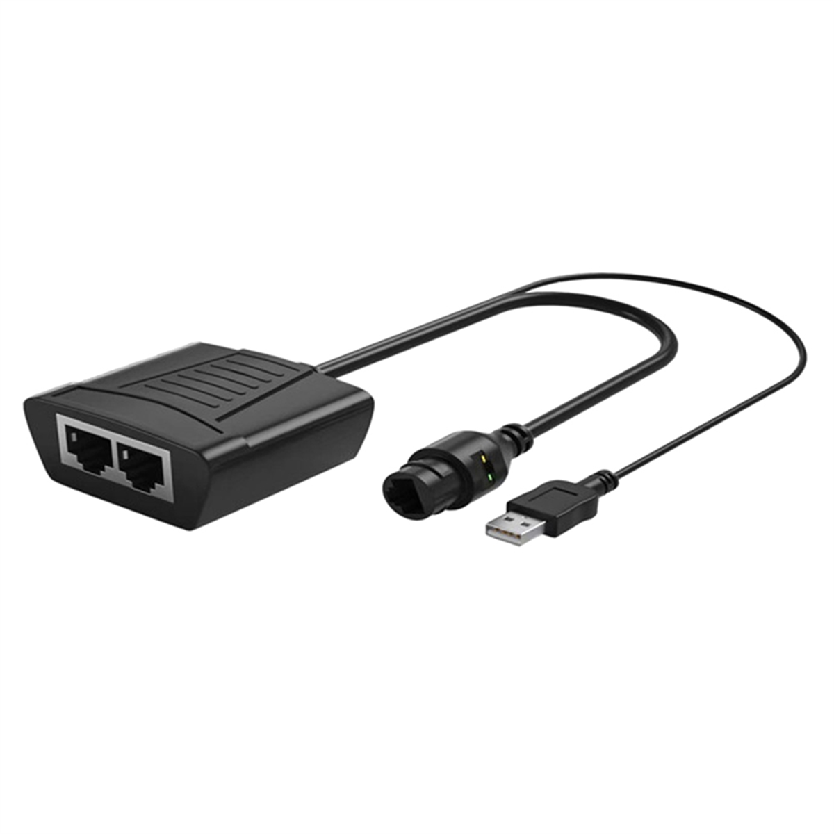 RJ45 Splitter 1 to 2 Adapter Cable for Router Laptop(Female