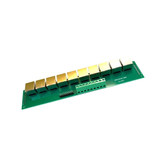 RJ45 Terminals Block Test Board With 10 Parallel Port For Networkings Setups