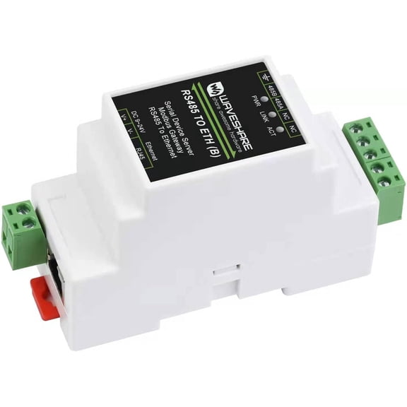 RJ45 To RS485 Ethernet Module, Bi-Directional Transparent Transmission, Modbus Gateway Support, Multi Communication Modes