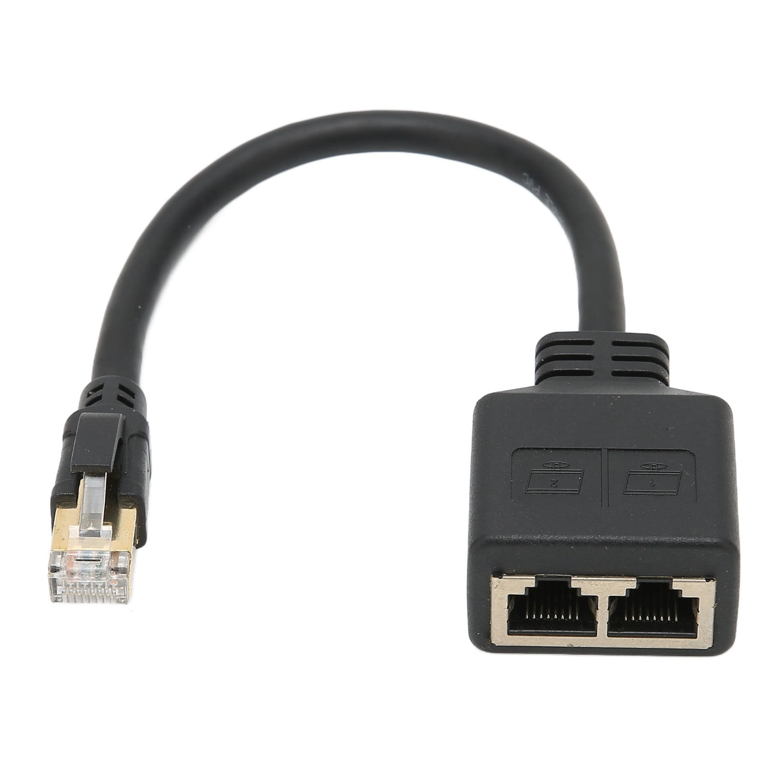 RJ45 Y Splitter Adapter, Prevent Signal Interference Excellent ...