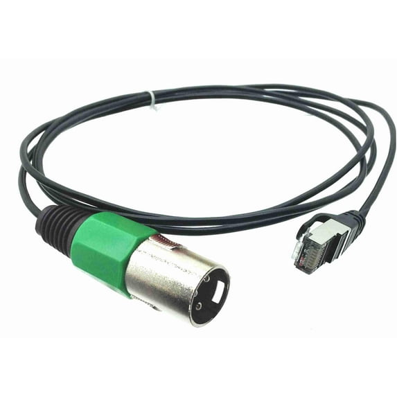 RJ45 (male) to Single XLR (male) Cable for AXIA - 6 feet