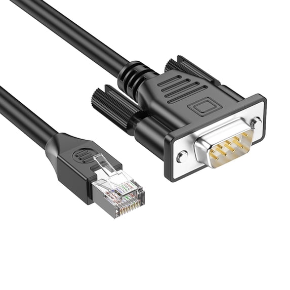 RJ45 to D-sub 9Pin RS232 Debugging Cable Male to Female/Male Extension ...