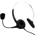 thumbnail image 1 of RJ9 Call Center Headphone Monaural Noise Reduction Headset with Mic, 1 of 4