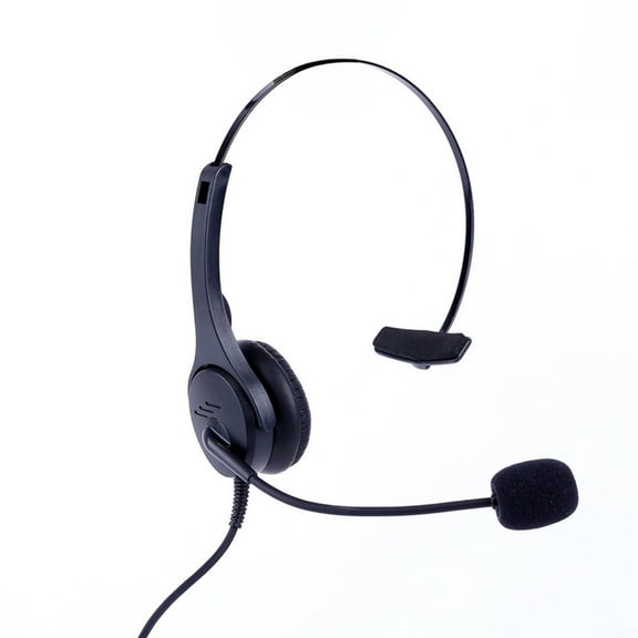 RJ9 Headset Telephone Headset Landline Phone Headphone with Microphone for Home