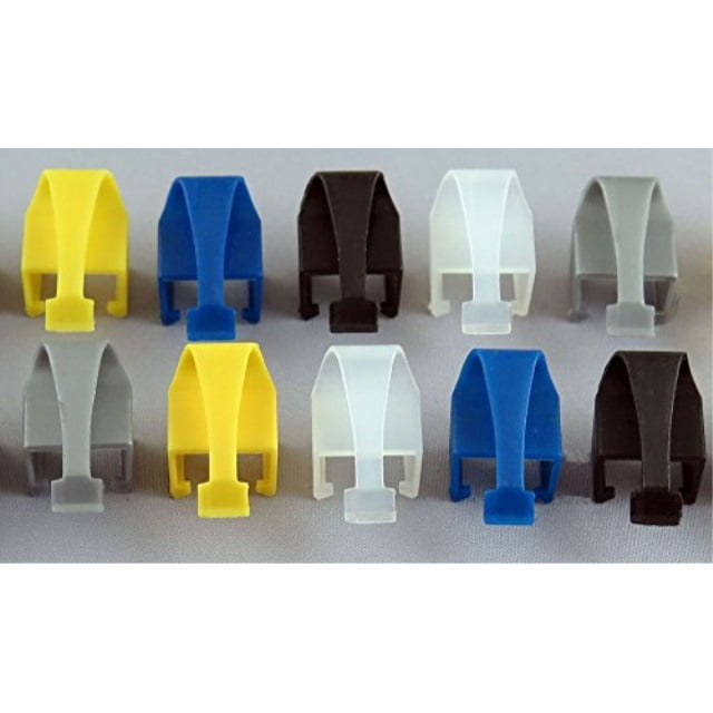rjclip - broken rj45 connector solution (10 pcs: assorted colours of ...