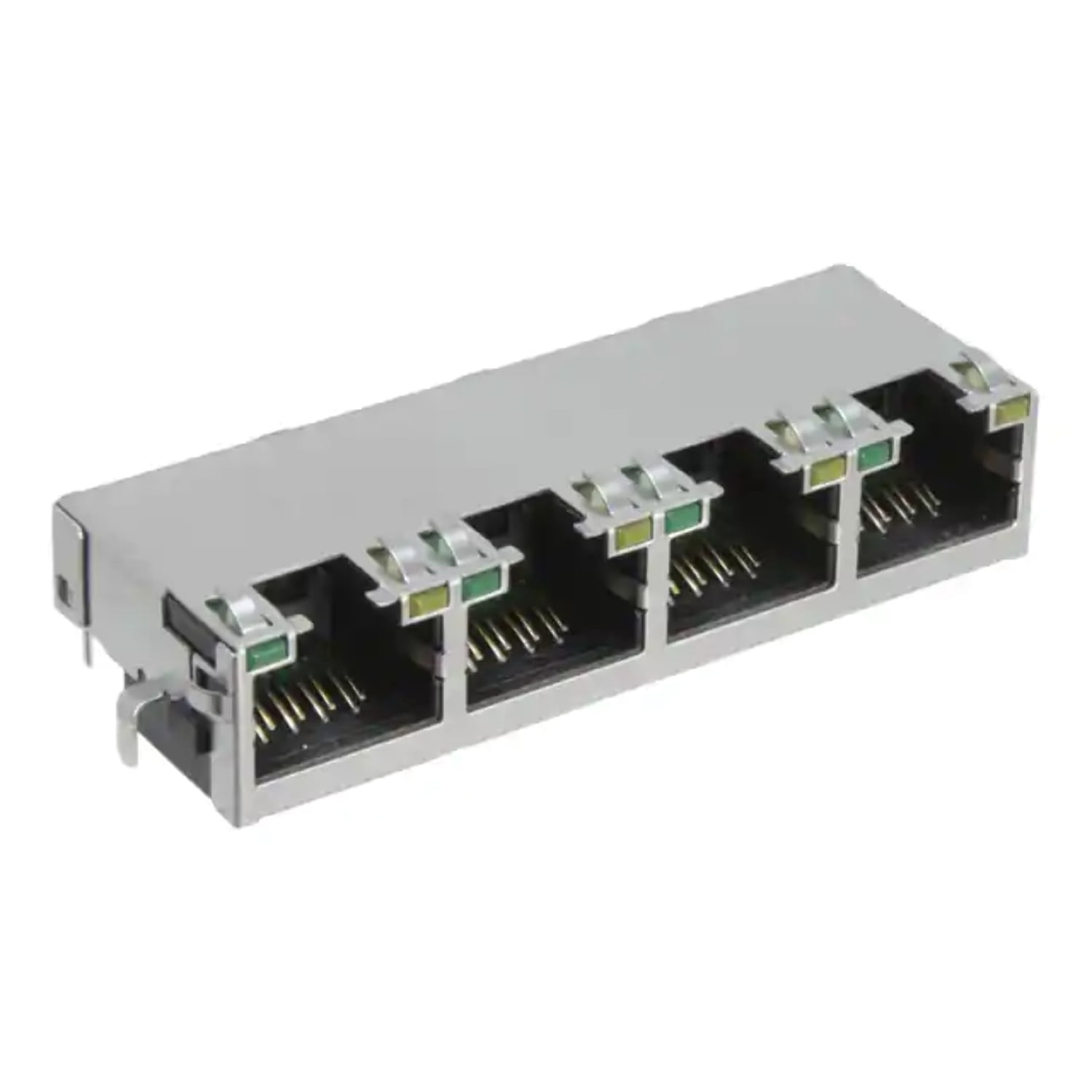 RJE72-488-1441 CONNECTOR MODULAR JACK 8P8C R/A SHIELDED - Walmart.com