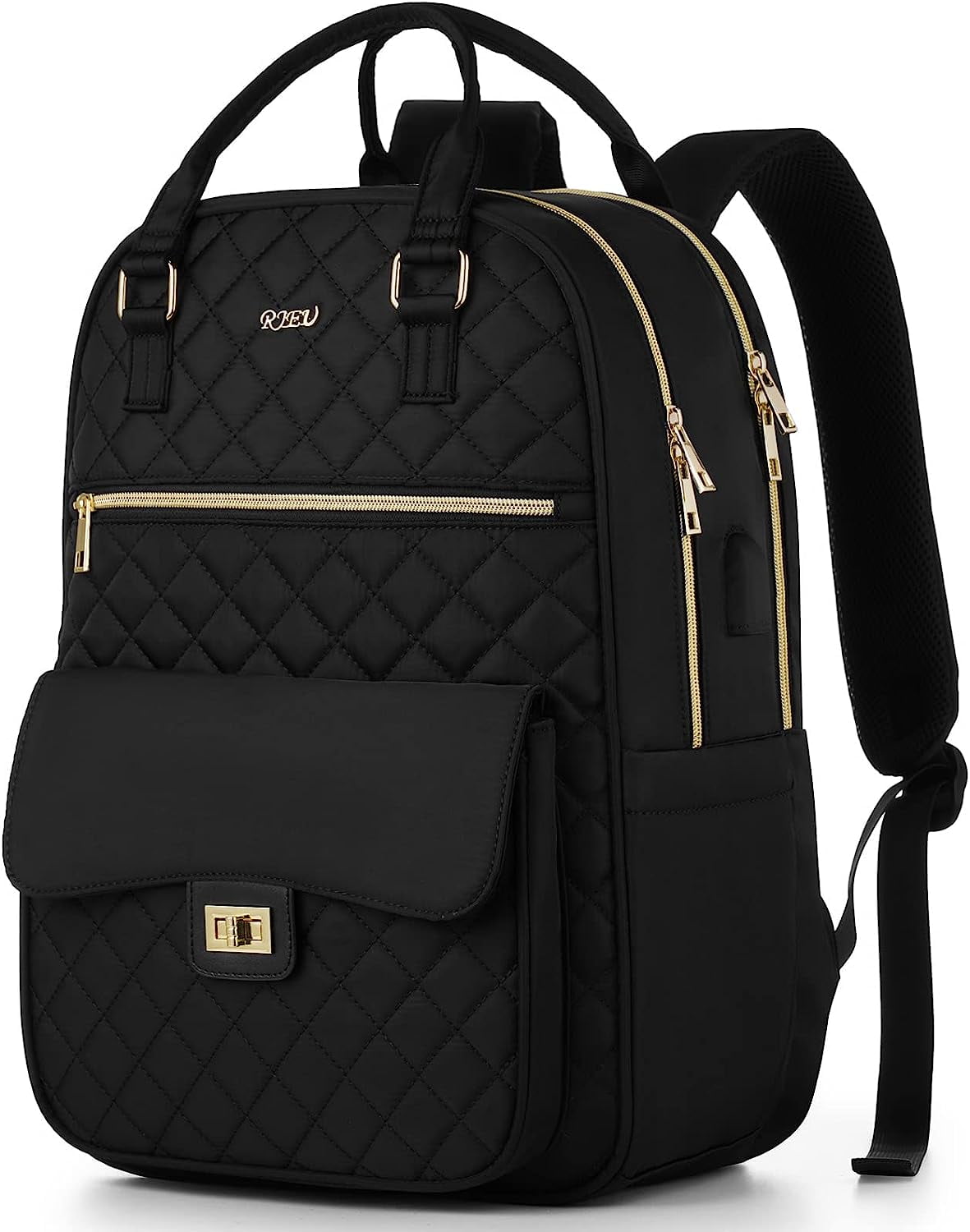RJEU Laptop Backpack Women 17.3in Cute School Backpack Bookbag for Teen Girls College Student Fashion Computer Bag Walmart