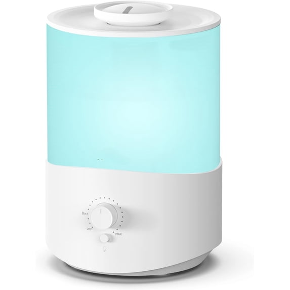 RJKIV Air humidifiers,Night light humidifier bedroom with 3.5L Large Capacity, No leakage Design Fine Mist Output Auto Shutoff, Essential Oil Safe Tank