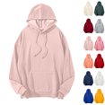 thumbnail image 1 of RJMDKXZ Mens Plus Size Hoodies Casual Fashion Loose Fit Pullover Oversized Hooded Drawstring Sweatshirt, 1 of 8