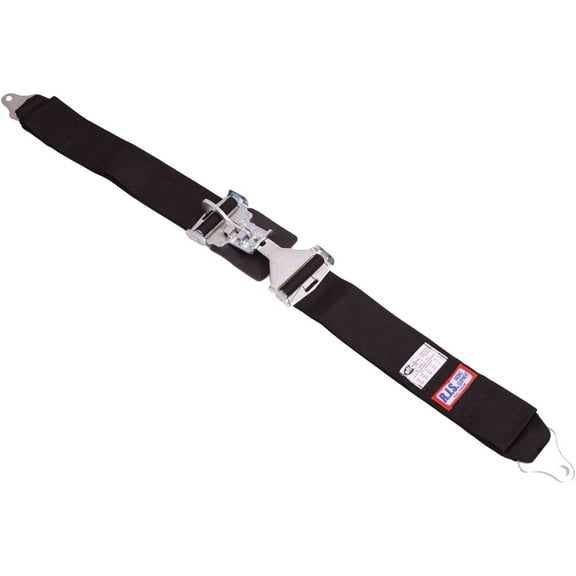 RJS Racing Equipment 15001901 Latch and Link Lap Belt Black
