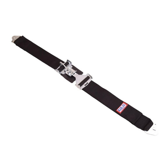 RJS Racing Equipment 15002001 SFI 16.1 3 L&L PULL DOWN Lap Belt SNAP BLACK