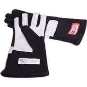 RJS Racing Equipment 600010106 قفازات سباق كلاسيكية مزدوجة الطبقات SFI 3.3 / 5 X-La