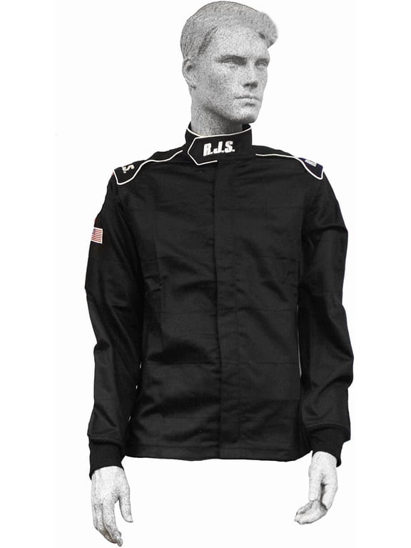 "Elite FIRE Suit Racing Jacket SFI 3.2A/1 Black Adult Medium