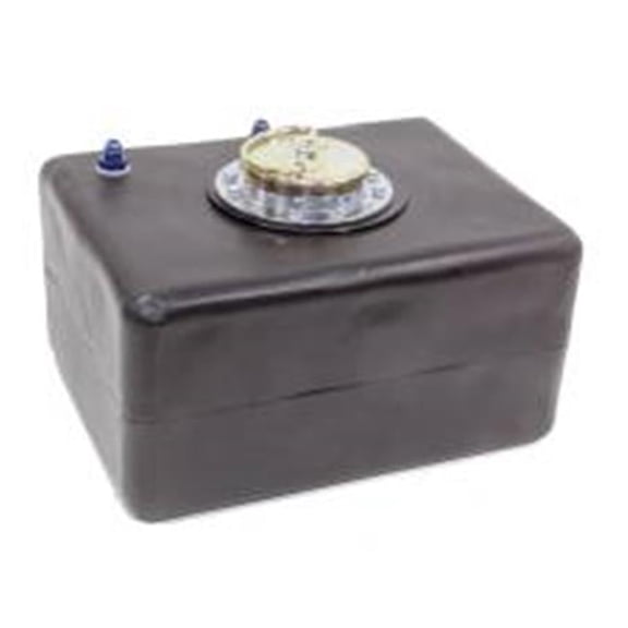 RJS Safety RJS3006501 8 gal Economy Fuel Cell Black with Metal D-Ring Cap