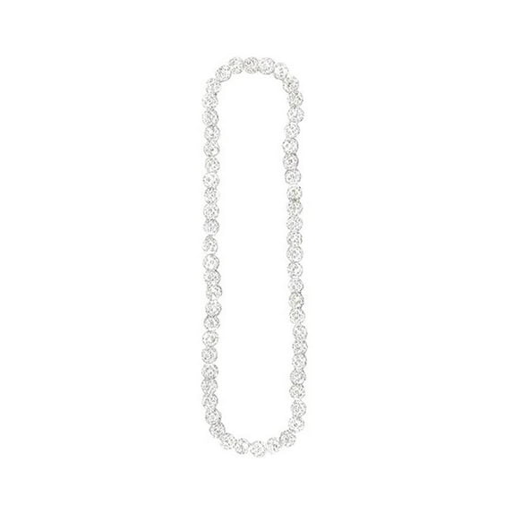 RJSQAQE Ice Collection Necklace,Baseball Bling Necklace,Rhinestone Ball Necklace,Athletic-Inspired Jewelry for Competitive Ball Players and Athletes Y8A6