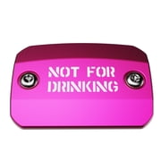 RJWC Pink Aluminum Brake Reservoir Lid For Can-Am Renegade/Outlander 2012-2024