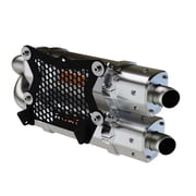 RJWC Stacked Dual Slip-On Exhaust For CF-Moto ZFORCE 950 HO EX 2023-2024