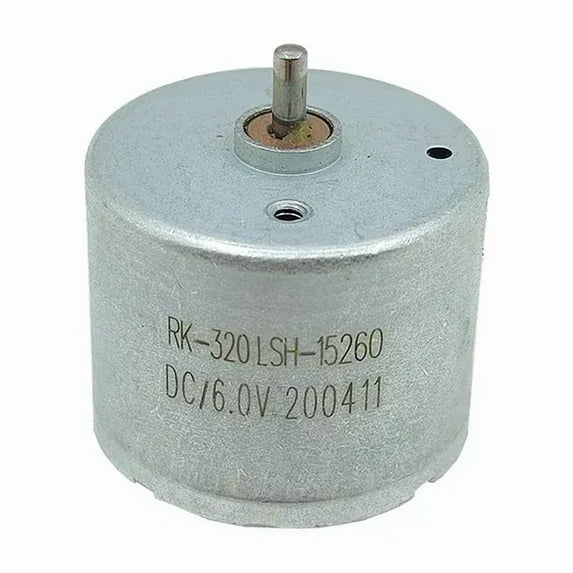 RK-320SH-15260 RF-320CH Mini 24mm Electric Motor DC 3V 3.7V 5V 6V 9V 10900RPM Micro Round Spindle Motor DIY Hobby Toy Model