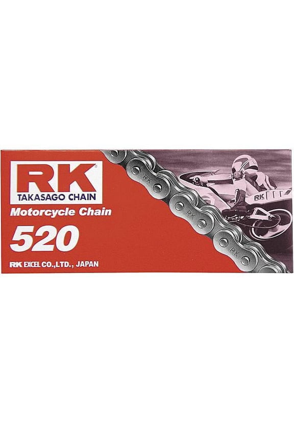 RK 520 RK-M Natural Standard Chain 108 links for ATV/UTV