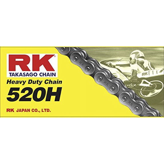 RK 520H-116 520H M Heavy Duty Chain - 116 Links - Natural