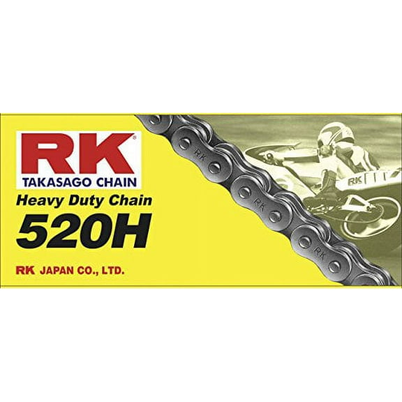 RK 520H-116 520H M Heavy Duty Chain - 116 Links - Natural
