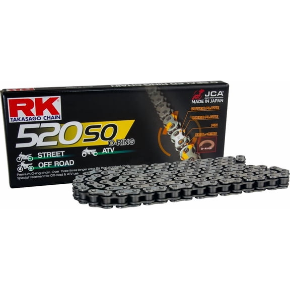 RK 520SO Standard O-Ring Motorcycle Chain - 114 Link