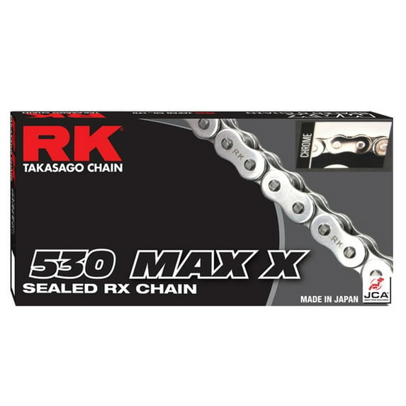 RK 530 Max-X Chrome Chain 150 Links (530MAXX-150-CC)