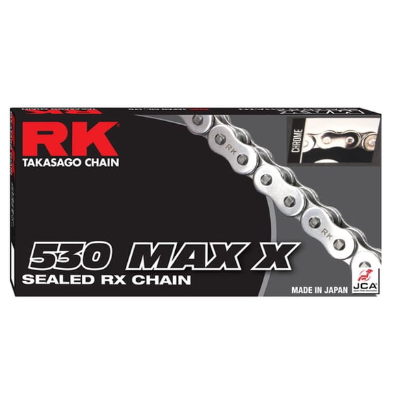RK 530 Max-X Chrome Chain 150 Links (530MAXX-150-CC)