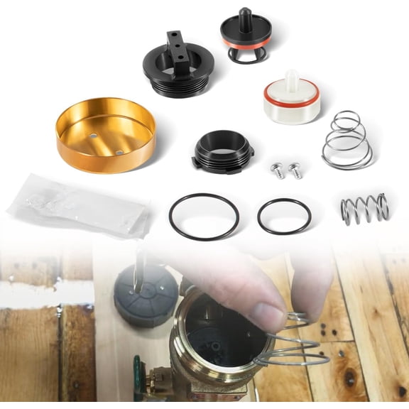 RK 800M4-T 1/2" & 3/4" Total Repair Kit, 0887727 887727 Repair Kit for Watts 1/2" and 3/4" 800M4QT / LF800M4QT Pressure Vacuum Breaker, Replacement for Watts RK 800M4-T