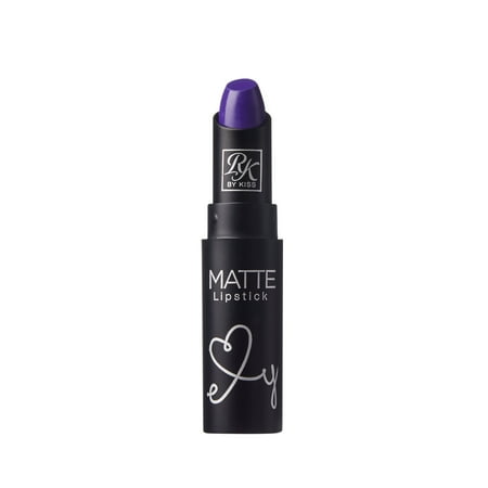 RK BY KISS Matte Lipstick, Purple Affair