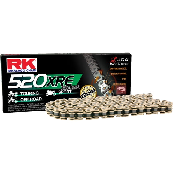 RK GB520XRE XW-Ring Gold Chain 110 Links (GB520XRE-110)
